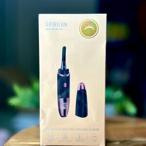 Serein Electric Eyelash Curler - Black and Pink